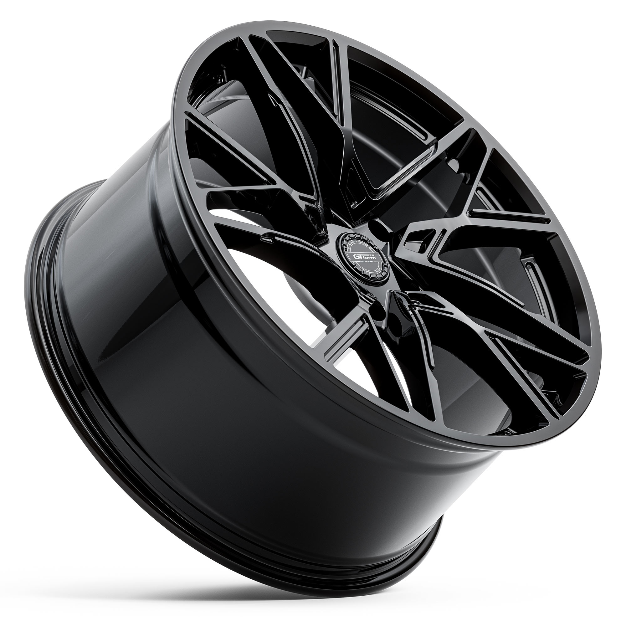 GT_Form_Interflow_Gloss_Black_19_20_Inch_Performance_Wheels_Car_SUV_Rims