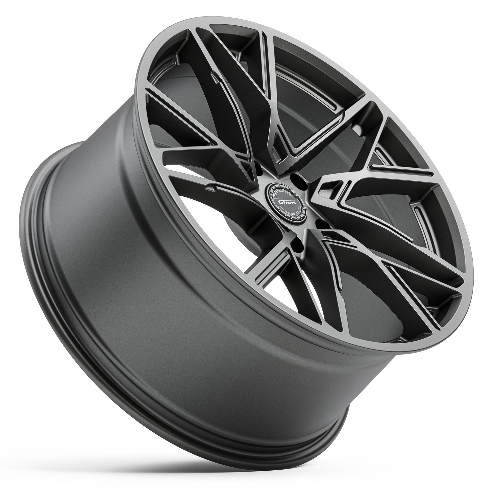 GT_Form_Interflow_Satin_Gunmetal_Grey_20_Inch_Performance_Wheels_Car_SUV_Rims