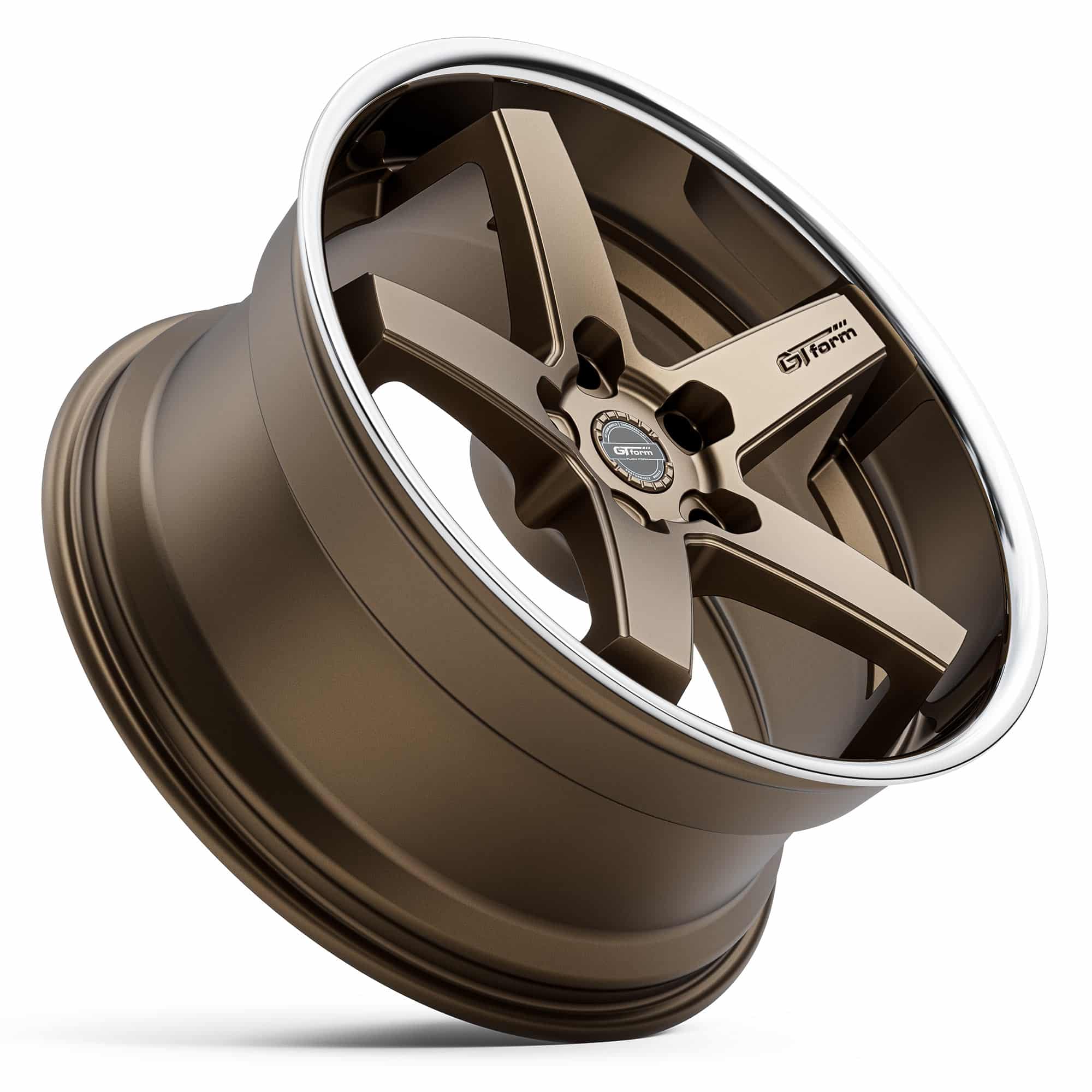 GT_Form_Legacy_Matte_Bronze_Chrome_Lip_20_Inch_Staggered_Performance_Wheels_Car_SUV_Rims
