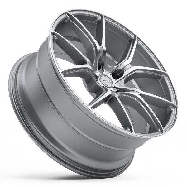 GT Form Venom Silver Machined Face Staggered Rims 19 20 22 inch Performance Wheels