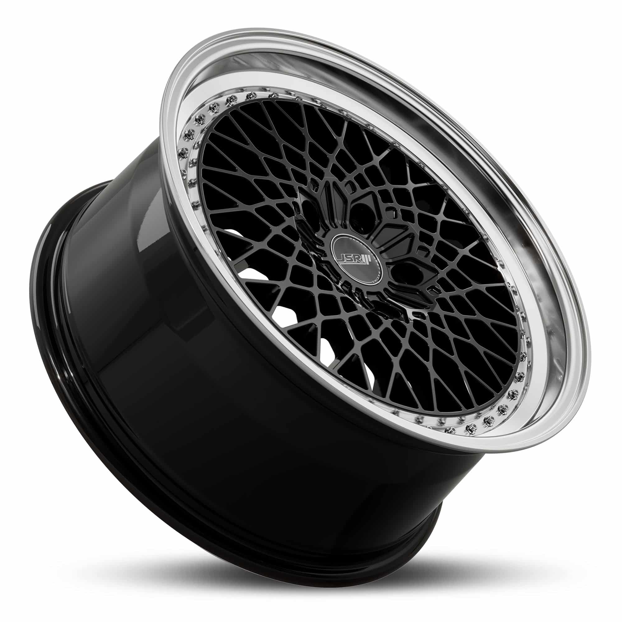 JDM_Wheels_JSR_ST19_Gloss_Black_Machined_Lip_Racing_Rims_Mesh_Japan_1