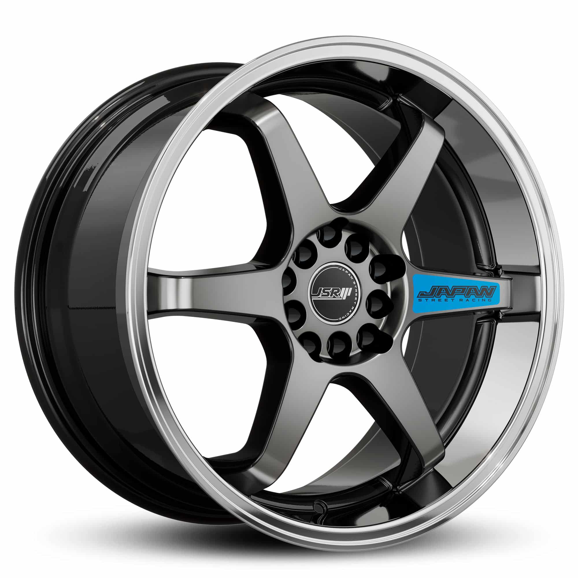 JDM_Wheels_JSR_ST21_Black_Tinted_Japan_Racing_Rims_18_inch_Blue_Sticker