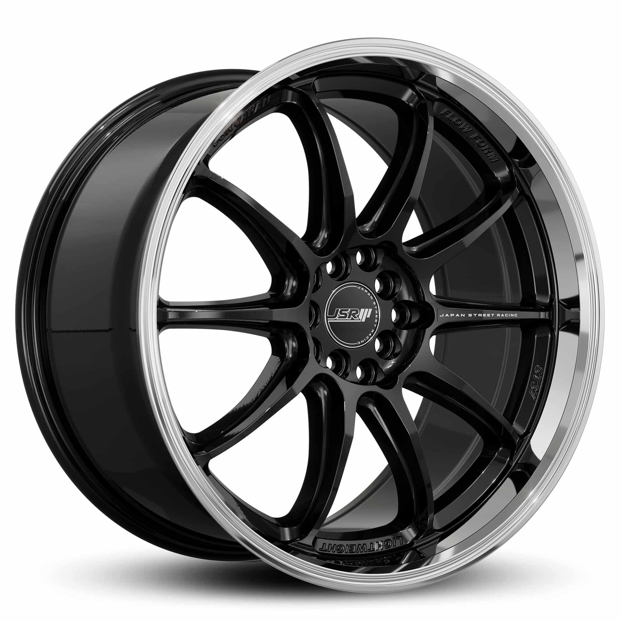 Racing_Wheels_Flow_Form_JSR_ST37_Gloss_Black_Machined_Lip_Japan_JDM_Rims_18_19_inch_black_sticker