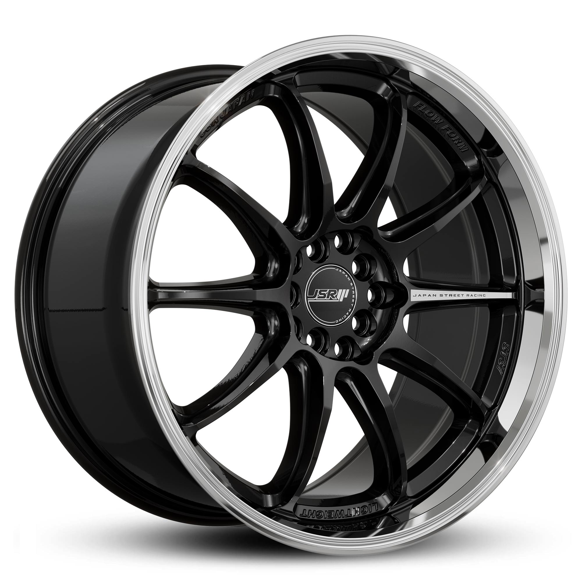Racing_Wheels_Flow_Form_JSR_ST37_Gloss_Black_Machined_Lip_Japan_JDM_Rims_18_19_inch_white_sticker