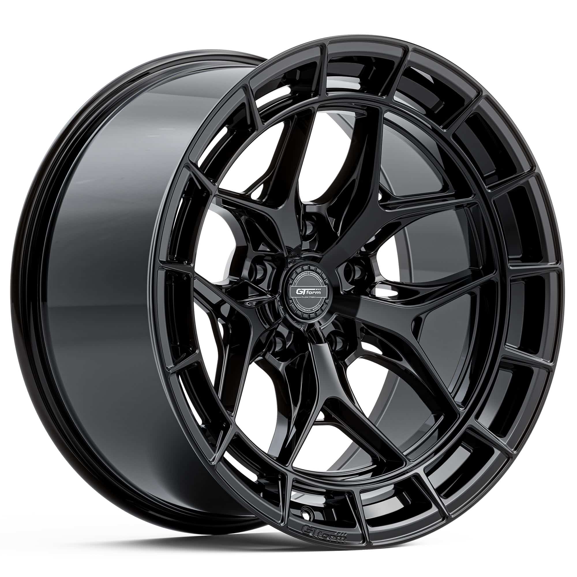 GT FORM GFS10 GLOSS BLACK 20X10 5X120 WHEEL - Wheel Zone