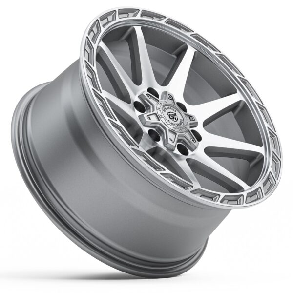 GT Form Gloss Silver Offroad Wheel 14