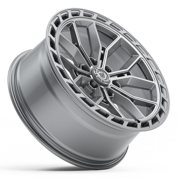 GT Form Gloss Silver Milled Offroad Performance Wheel75