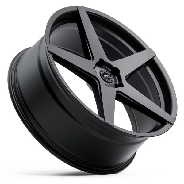 GT Form Satin Black Wheel1