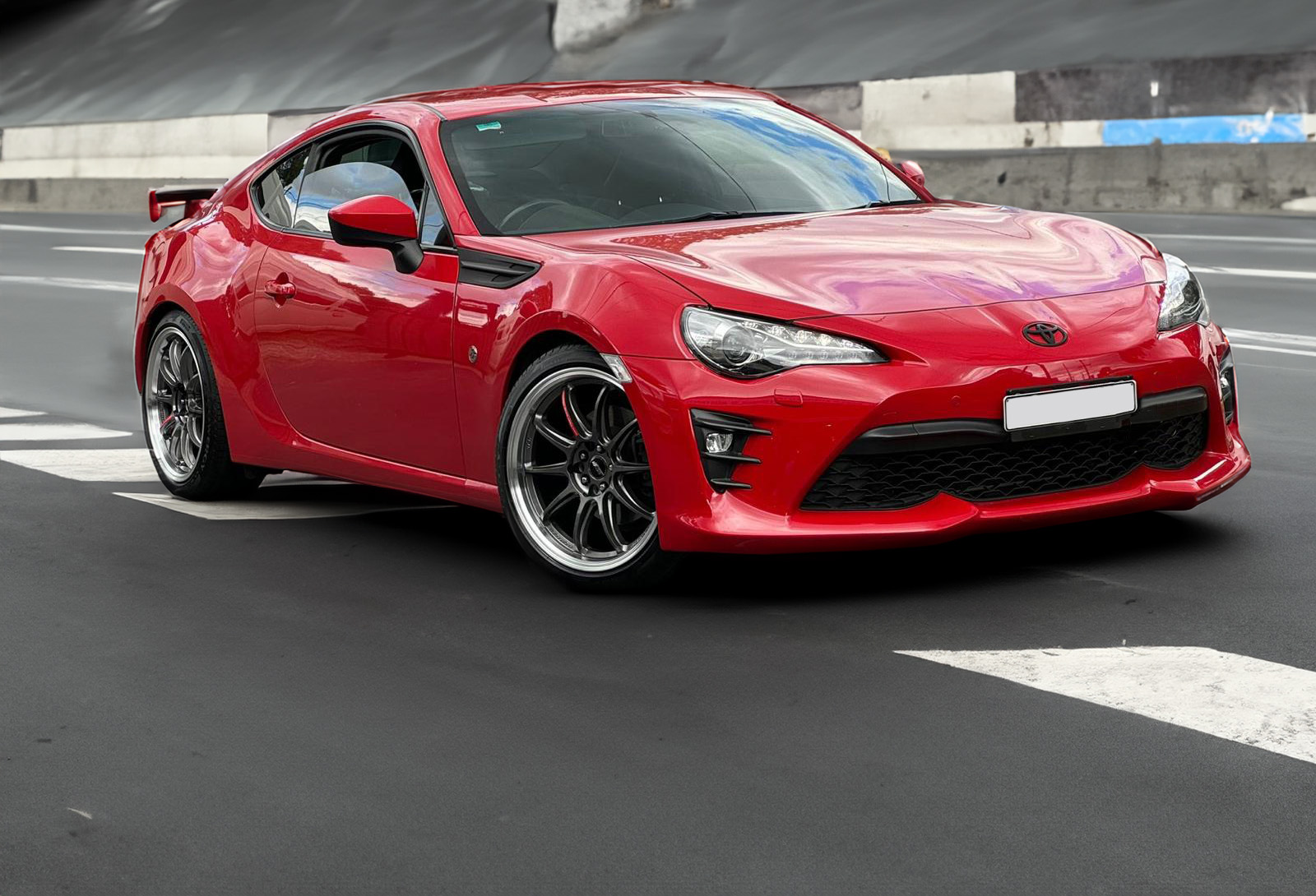 TOYOTA 86 | JSR ST37 GUNMETAL GREY MACHINED LIP WHEELS