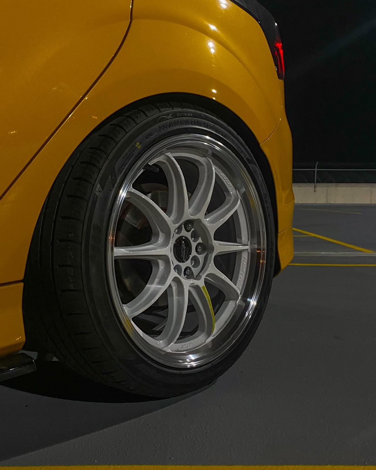 TOYOTA YARIS GR | 18" JSR ST37 GLOSS WHITE MACHINED LIP WHEELS