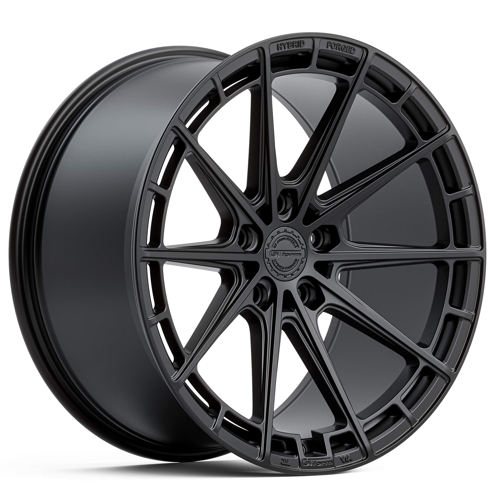 GT FORM HF1.1 HYBRID FORGED SATIN BLACK 20X10.5 5X105 WHEEL