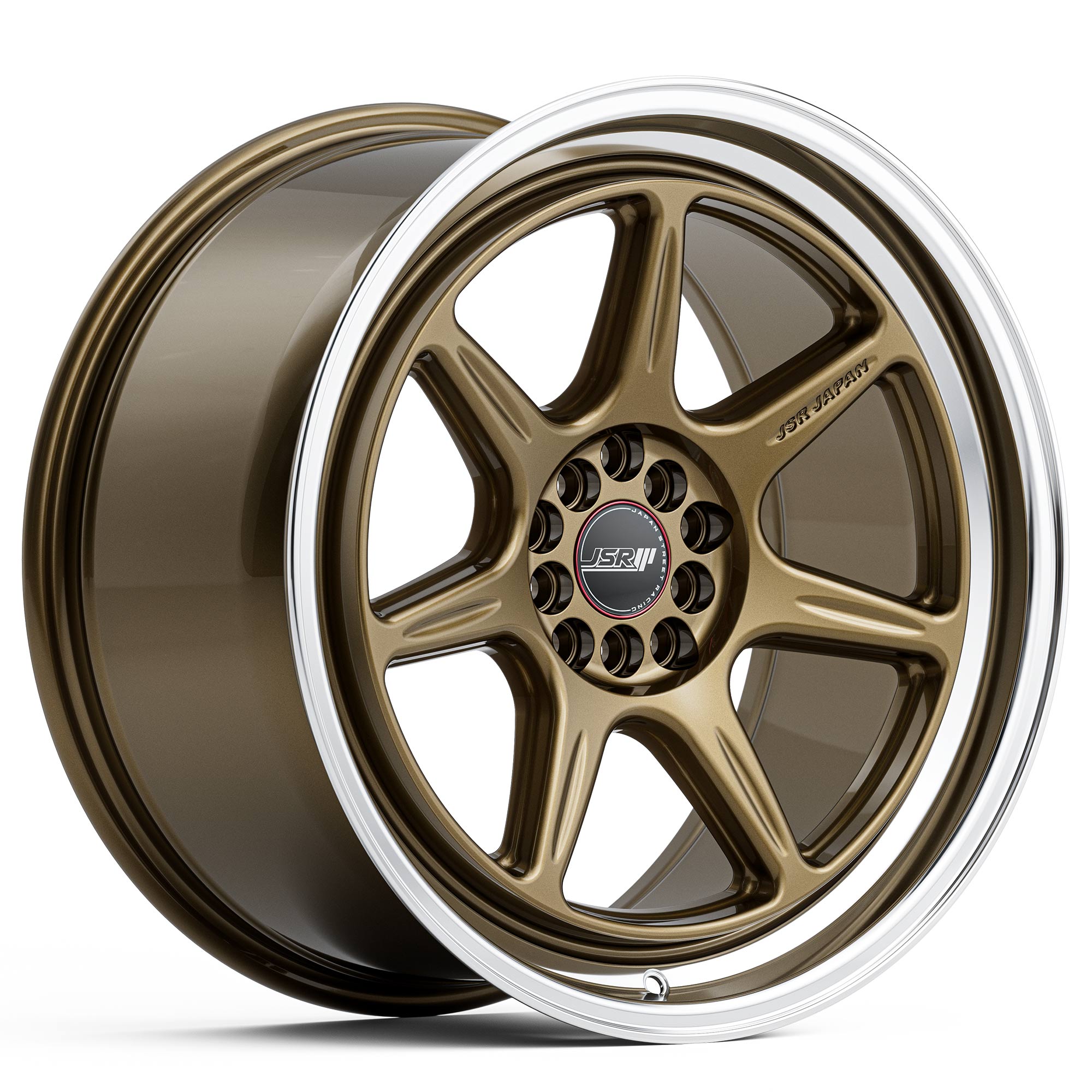 Racing_Wheels_Flow_Form_JSR_ST35_Dark_Bronze_Machined_Lip_Japan_JDM_Rims_18_19_inch_Red_Cap
