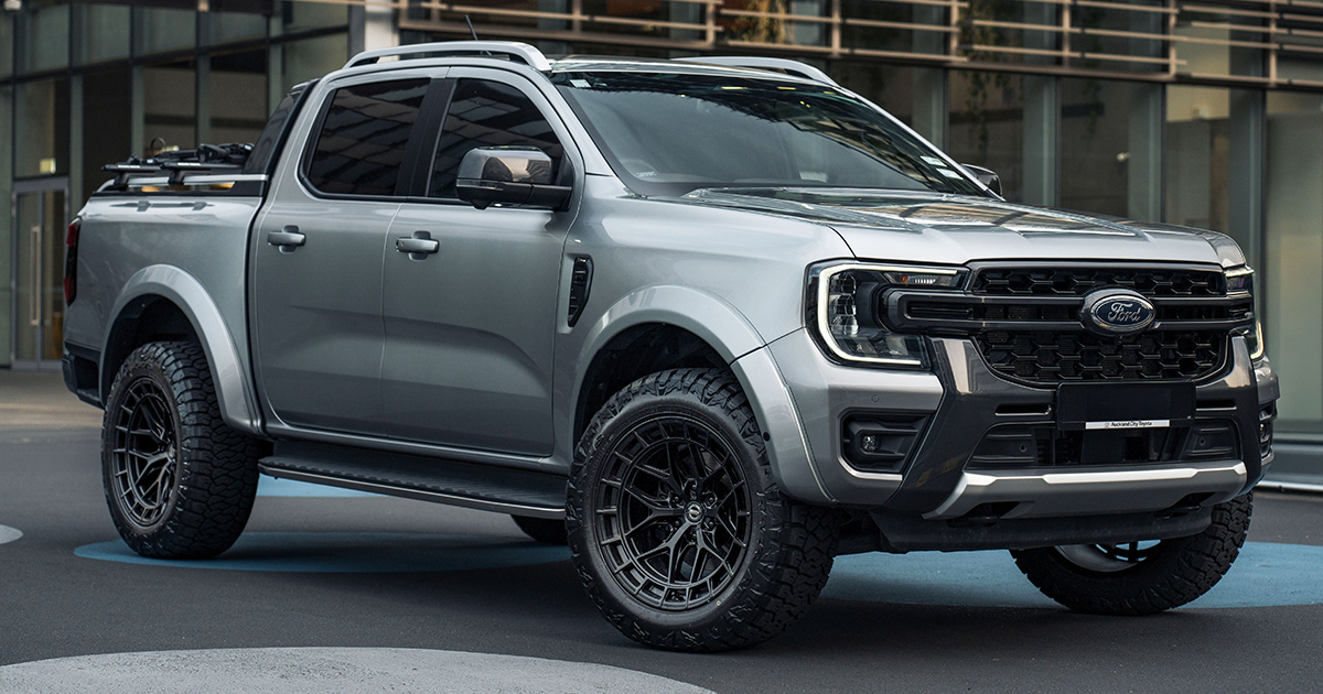 FORD RANGER WHEELS | GT FORM GFS10 SATIN BLACK