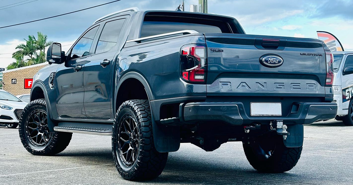FORD RANGER WHEELS | GT FORM GFS4 SATIN BLACK