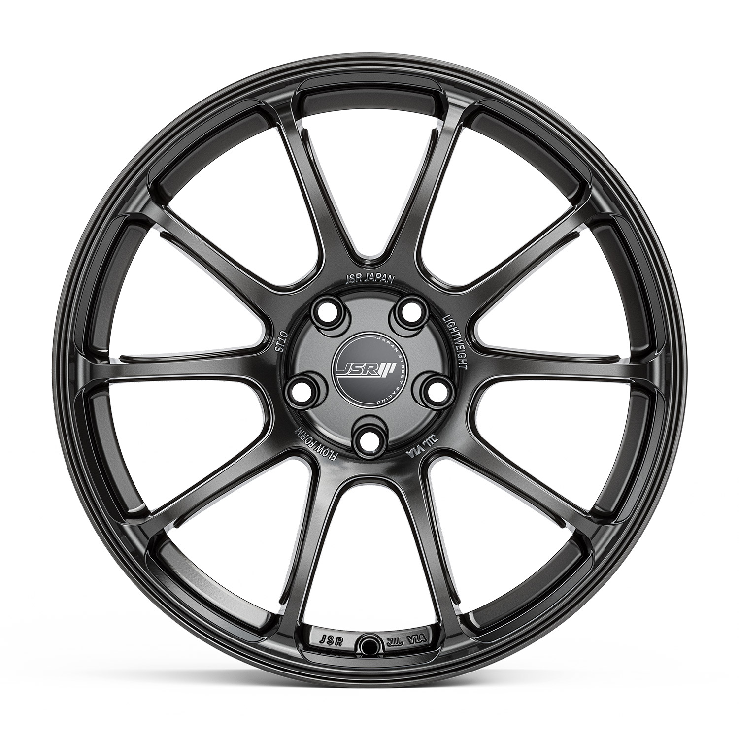 JDM_Wheels_Flow_Form_JSR_ST10_Gunmetal_Grey_Japan_Racing_Rims_18_inch_1